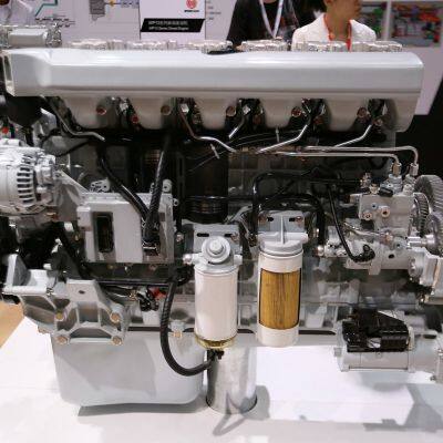 Genuine 6 Cylinder Weichai WP12.460E62 460hp Diesel Engine for Trucks photo-2