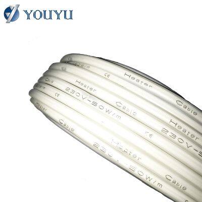 Heat Silicon Rubber Insulated and Sheathed Shielded Heating Cable for Pipeline Antifreeze photo-4