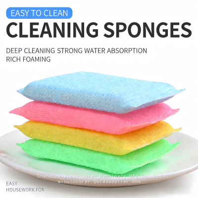 Stainless Steel Wire Cloth Sponge Scrubber Sponge Raw Material Scouring Sponge Rolls photo-4