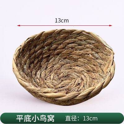 Natural Grass or Straw Bird Nest