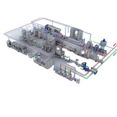 Ligne de production de poudre de lait de soja - Machines de transformation des produits à base de haricots