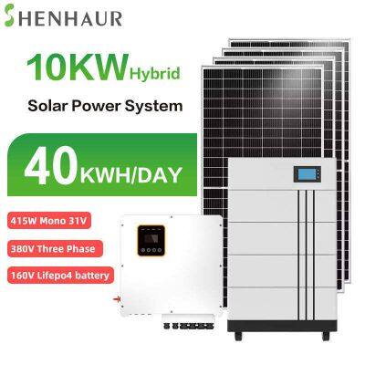 10KW Solar Power System for Remote Areas With 48V Battery Bank and Waterproof Design photo-3