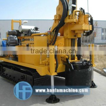 Crawler multi-function drilling rig for selling!HF200L crawler Geological exploration drilling rig