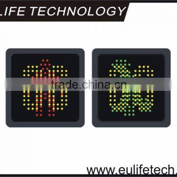 120V 200mm Dynamic Pedestrian Led Traffic Signal Light