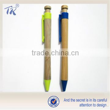 Plastic Parts Color Could Be Customized Alibaba Products Promotional Bamboo Pen