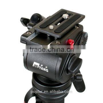 Poplar Max 8KG Load New Professional JY0506 JY-0506 Video DSLR Camcorder Fluid Tripod Head Drag Slider Rail Handle Head photo-4