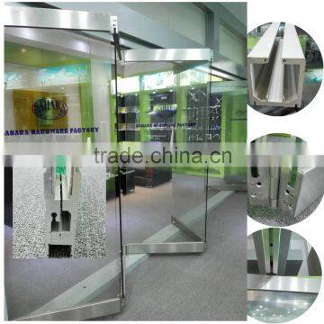 High quality folding glass shower doors, sliding door for frameless glass door, folding glass door