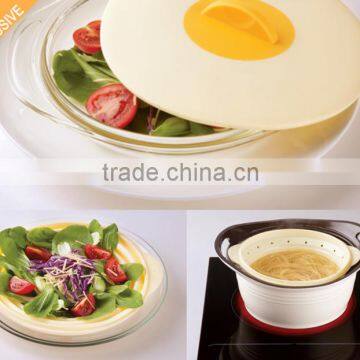 Collapsible, Foldable, Non-stick,odorless, Silicone Steamer, Steam Cooker, FDA, LFGB, DGCCRF