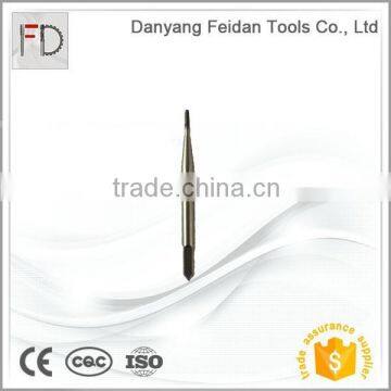 1.2 mm to 6 mm Cutting Dia 3 Flutes Thread Forming Machine Screw Taper Tap