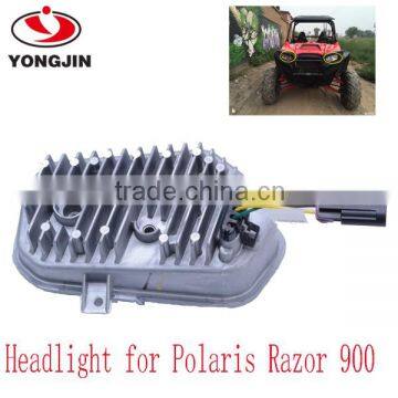 New!chinese atv brands led headlight for polaris RZR 800/900 XP ATV UTV