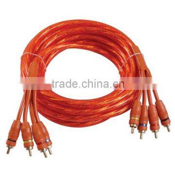 Haiyan Huxi Latest Style & Fashion 3 Pin Male To Male Jack Aux Audio Cable With 3.5mm photo-4