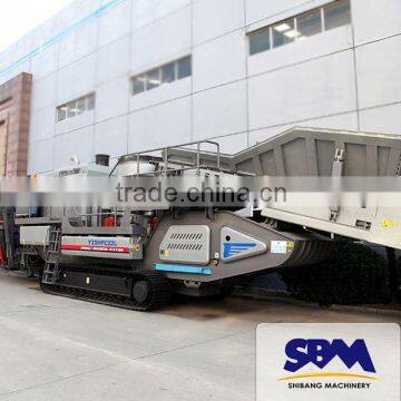 China supplier High performance tuff mobile crusher machine price