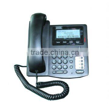 conference ip phone with 2 sip line,iax2,poe