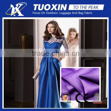Shiny Dress Fabric/colorful Satin Stretch Evening Dress Fabric/polyester Satin Fabric