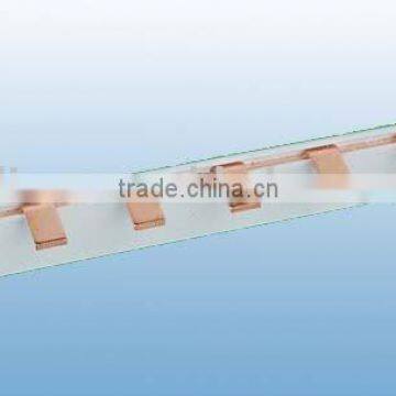 Pin type 1P Comb Busbar(busbar mcb,copper busbar)