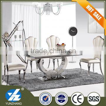 Modern style furniture hotel lobby table with chair