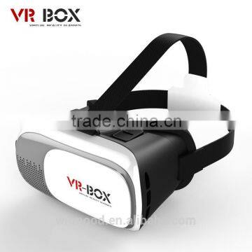 VR BOX II 2 Virtual Reality 3D Glasses With Bluetooth Remote Controller, Portable 2nd Generation VR Box photo-2