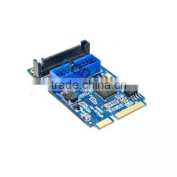 Usb to Mini Pcie Converter Card Mini Pcie to USB3.0 With SATA Power Adapter Card photo-2