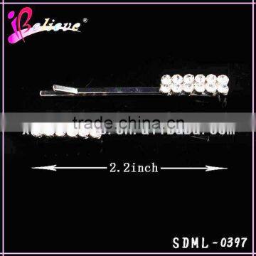 Yiwu Cheap Hair Accessories Factory Produce Rhinestone Hair Pins Hair Jewelry photo-2