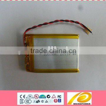 3.7V1800mAh polymer battery for digital products