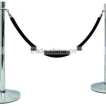Brass Crown Rope Stanchion With Cement Base photo-2