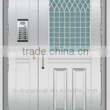 1/2 stainless steel door