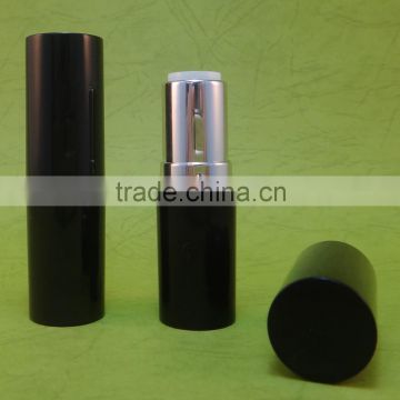 Round shape Plastic cosmetic lipstick lip balm tube container packaging