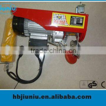 Pa200-400kg electric lifter hoist cable