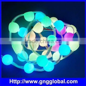 3D multi color outdoor hanging led crystal magic led ball