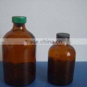 Brown glass medicine bottle 50ml/100ml