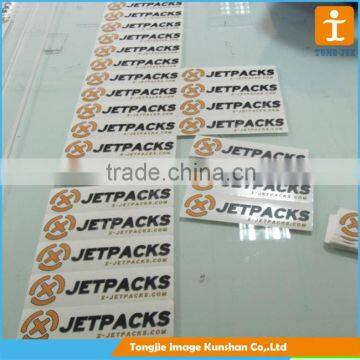 Customized vinyl sticker, adhesive sticker labels