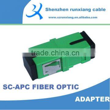 SC PC/ APC Green Simplex Adapter