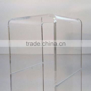 Clear Acrylic Square Riser Display Stand 8 x 8 x 8"