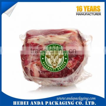 custom vacuum meat bags /flexible laminated vacuum plastic packaging bags for vegetable frozen seafood /vacuum plastic sachet