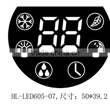 7 segment 2 digital white color LED Display OEM
