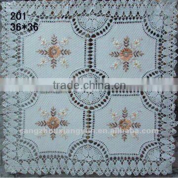 Large Luxury Crochet Tablecloth Rectangle Table Cover Embroidery photo-3