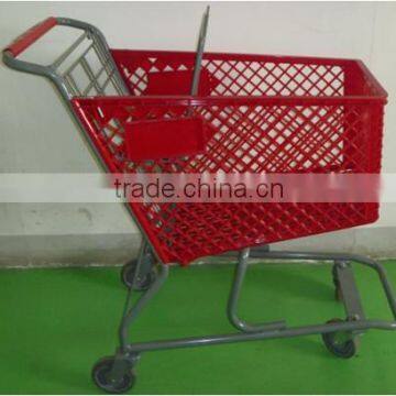 2014 BEST SELLING plastic shopping cart