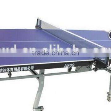 OEM Movable Double folded Wheel Ping Pong Table