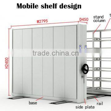 Office Heavy Duty 6 Layer Drawer Steel File Shelving Systems Powder Coated of File Shelving Systems