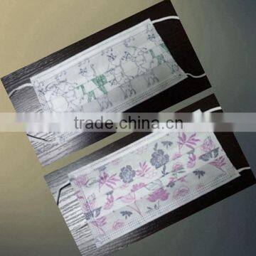 Children printed face mask