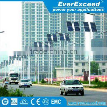 EverExceed 12w~90w Solar Power Street LED Light System with 12/24v Circuit for customized system