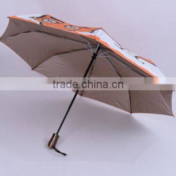 Wind is Prevented Bask in Dual-use Folding Umbrella in the Rain or Shine photo-2