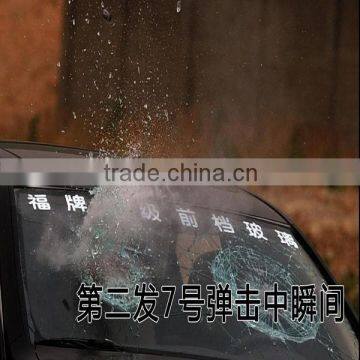 Car window black glass safety film with bullet-proof