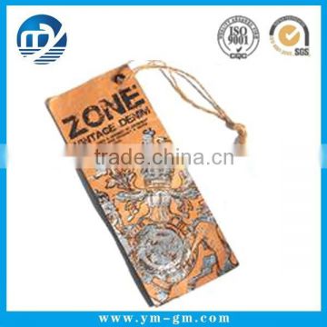 Customized kraft paper hang tag with high quality