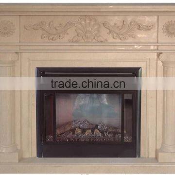 Cheao Indoor Freestanding Fireplace Mantel