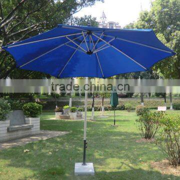 Hotsale Cheap Price Custom Print Aluminum Pole Round Banana Outdoor Umbrella With Crank photo-3