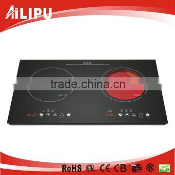 Zhongshan AILIPU 2 Burner Electric Stove, Induction cooker & Infrared cooker