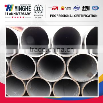 China supplier high quality ERW weld black carbon steel pipe price