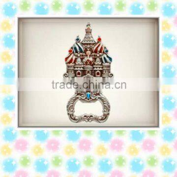 35*20mm custom house shaped keychain manufacture with keyring