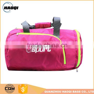 New Design nylon foldable travel bag polyester for women